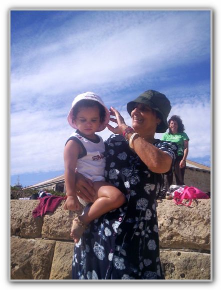 Mum and Ebz at South Beach Feb 11th 2007 1